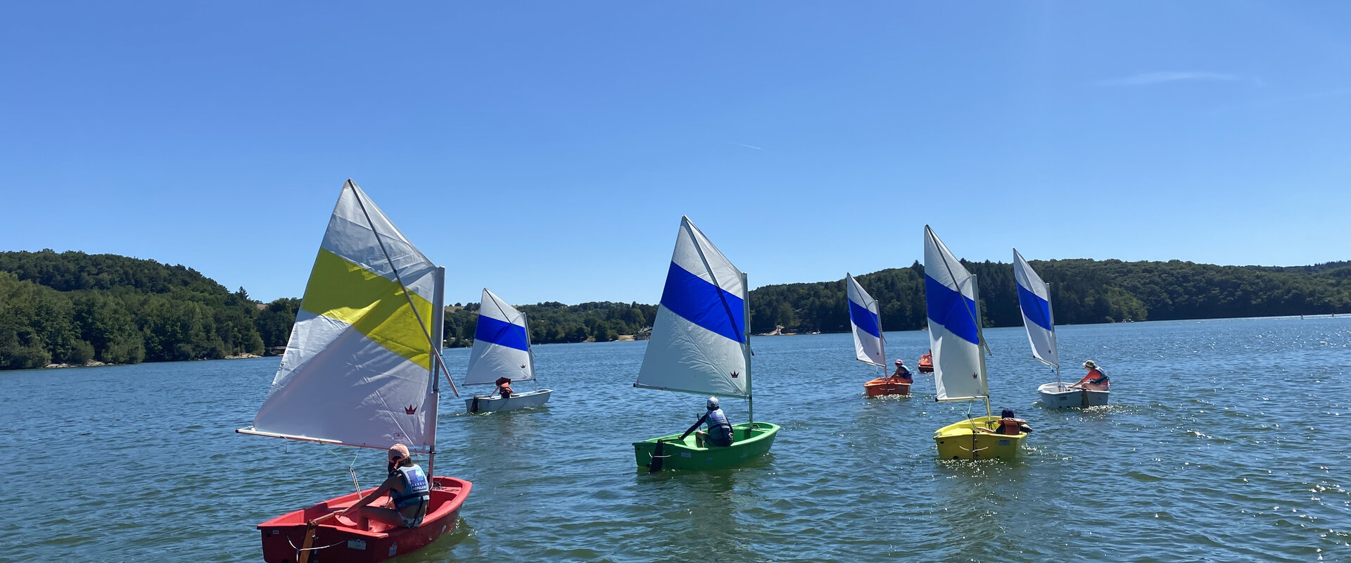 Cours voile cours collectif (Cantal)